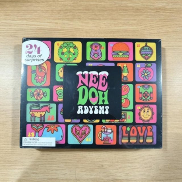 Needoh Adventskalender 2026 Ned Advents-Feiertags-Quetschspielzeug Höhle Blind Box, weiß, ab 14 Jahren - Bild 1