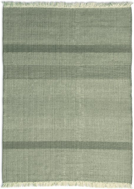 Nanimarquina Tres Texture Teppich in Gold, Schwarz, Beige und Grün aus Wolle und Viskose - Bild 1