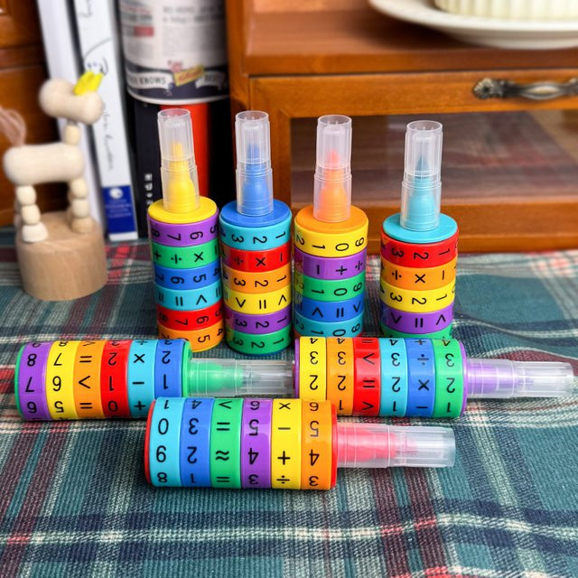 Bview Art 7er-Pack fluoreszierende Markierungsstifte in Multicolour für Kinder und Kunstzeichnungen - Bild 1