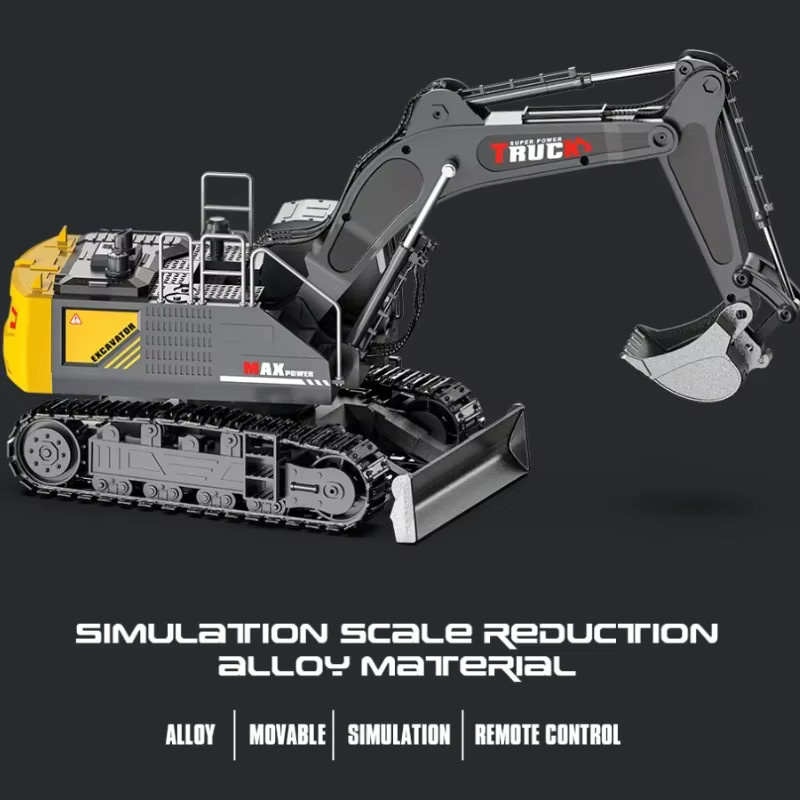 CONUSEA Sprühbagger-LKW, 1:18, Baufahrzeug, mit Sound und Licht - Bild 3