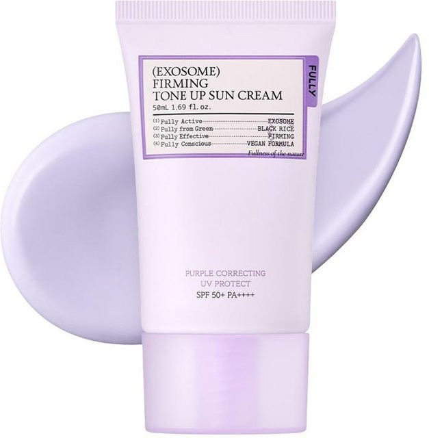 FULLY Exosom Straffende Tone-Up Sonnencreme LSF 50+, 50 ml - Bild 1