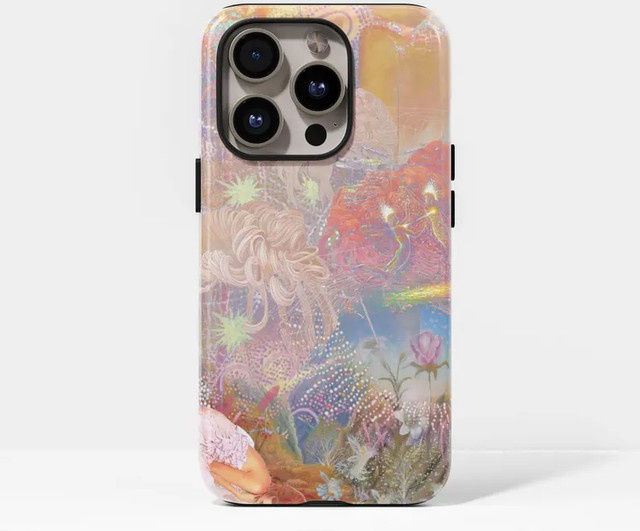Luxuriöse Handyhülle mit Retro Blumenmuster für Apple iPhone (verschiedene Modelle), Mehrfarbig - Bild 1
