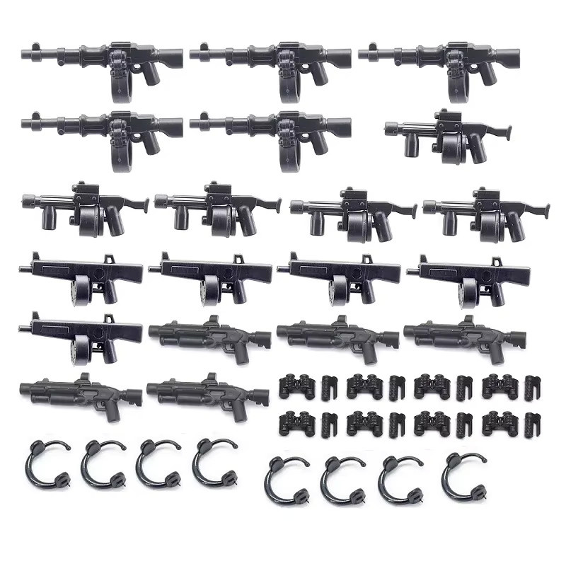 Waffenpaket Militär Armee, Spielzeug für Soldat Mini Actionfiguren, Set / Bundle - Bild 2