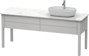 Duravit Waschtischunterschrank Luv in Weiß, B/T/H: 173,3 x 57 x 74,3 cm - Bild 1