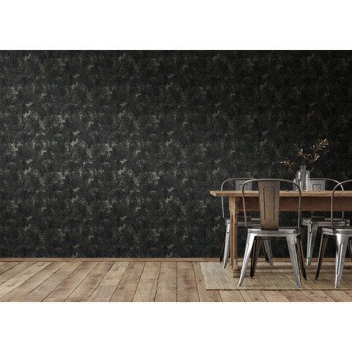 A.S. Création Vliestapete in Schwarz und Gold mit Natur- und Stein-Optik, Breite: 53 cm, Länge: 10,05 m - Bild 3