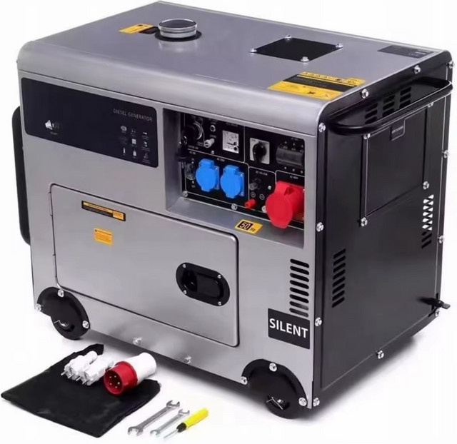 XMSJ Dreiphasiger Dieselgenerator mit 8 kW Leistung für 230V, 380V und 400V - Bild 1