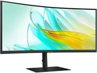 Samsung ViewFinity S6 S65UC Curved LED-Monitor, 34 Zoll, Schwarz, UWQHD, 100Hz, VA-Panel, HDMI, DisplayPort, USB-C - Bild 1