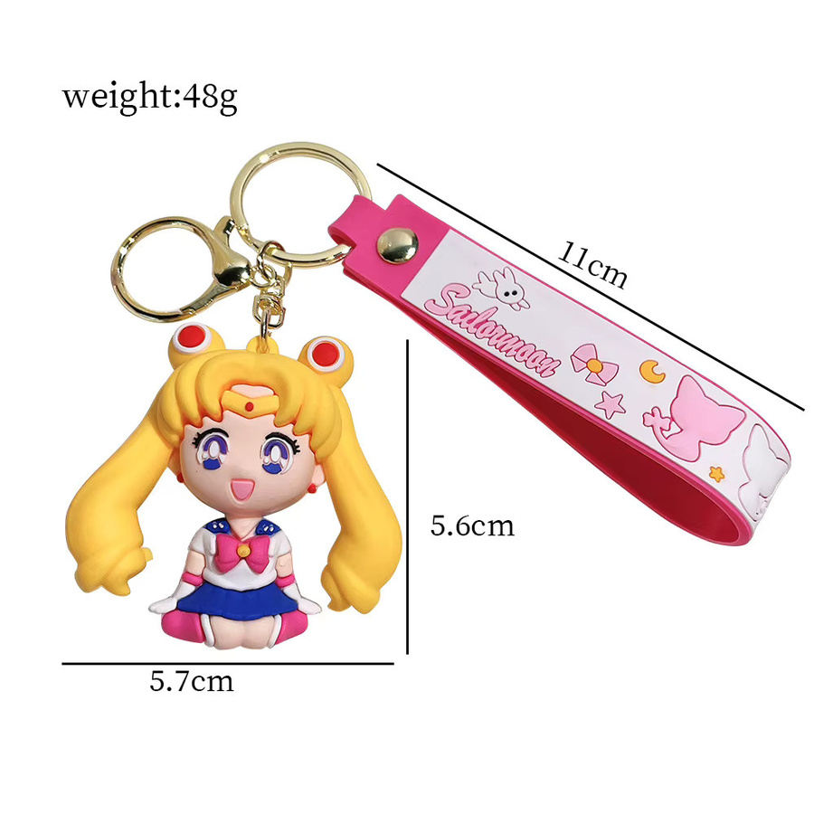 Bandai Schlüsselanhänger Sailor Moon, Bunt, Verspielt - Bild 2