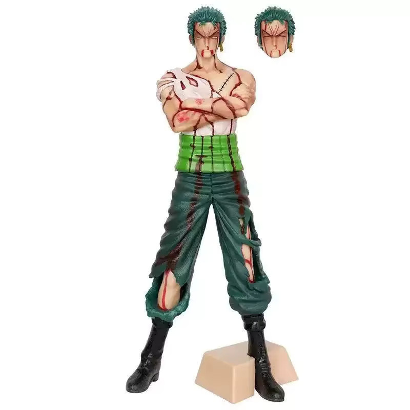 Bandai One Piece Actionfigur Roronoa Zoro Vinsmoke Sanji, PVC-Statue - Bild 5