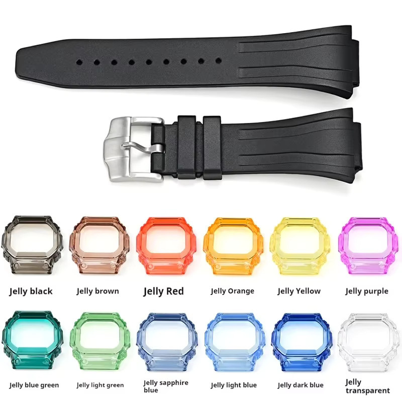 Casio Uhrenarmband, Kunststoff, Schwarz, Unisex - Bild 2
