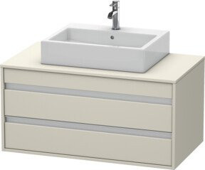 Duravit Waschtischunterschrank Ketho in Matt mit 2 Schubladen, Breite: 100 cm, Tiefe: 55 cm - Bild 1