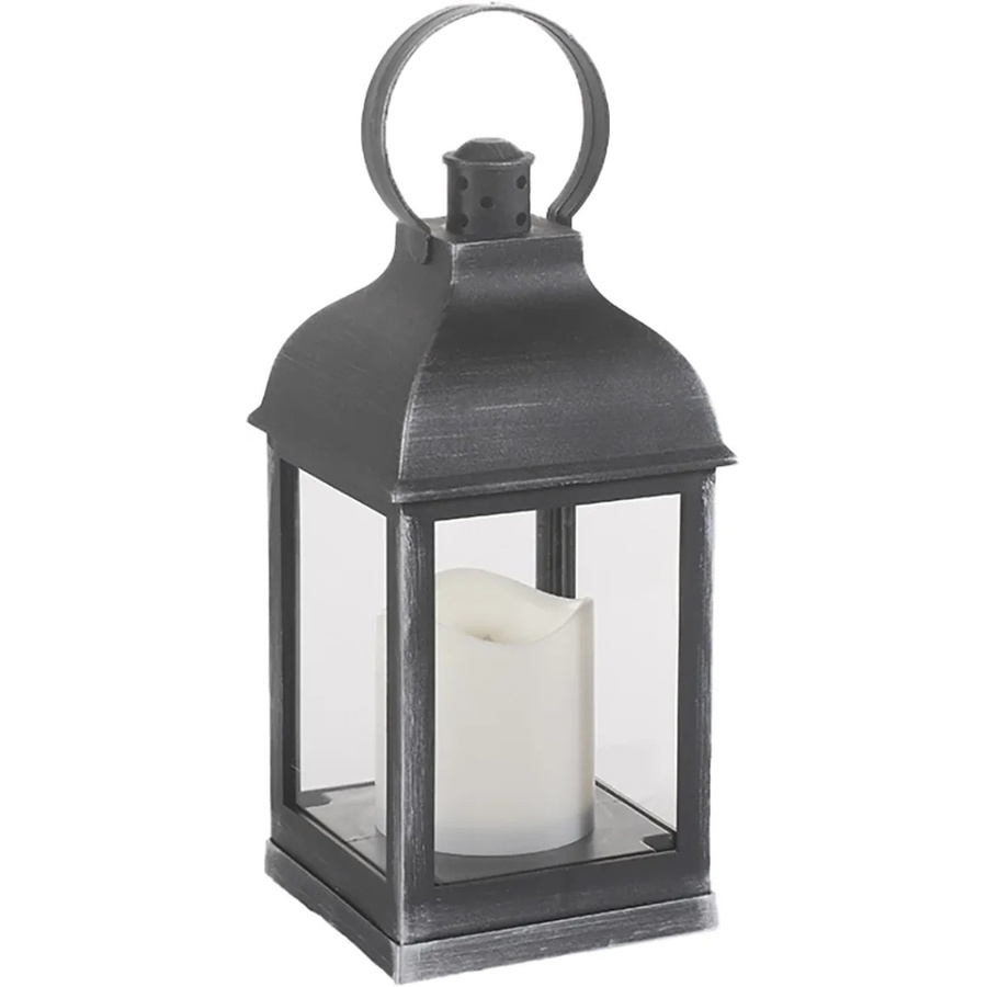 LED Outdoor Laterne Modo von Schlaraffenland in Schwarz-Creme aus Metall, Tischleuchte B: 105 cm, T: 105 cm, H: 105 cm - Bild 2