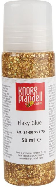 Glitter Flaky Glue in Gold und Regenbogen - Bild 1