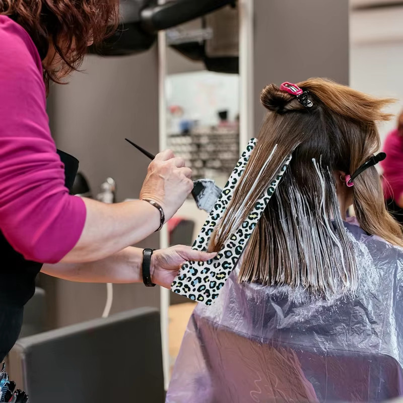 WANMEI Leopard Balayage Haarfärbe-Set, Unisex - Bild 5