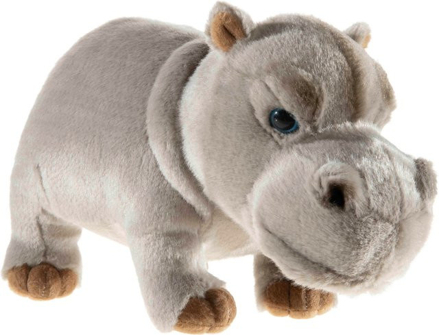 Heunec Bedrohte Tiere Nilpferd, Plüsch, Grau - Bild 1