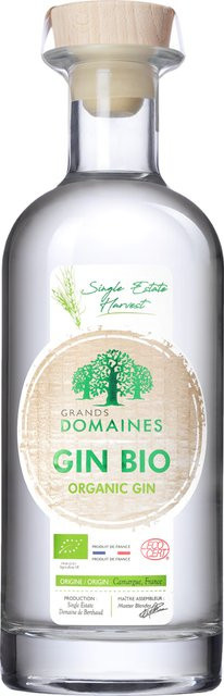 Grands Domaines Gin Bio, Frankreich, 40% Vol., 0,7 l - Bild 1