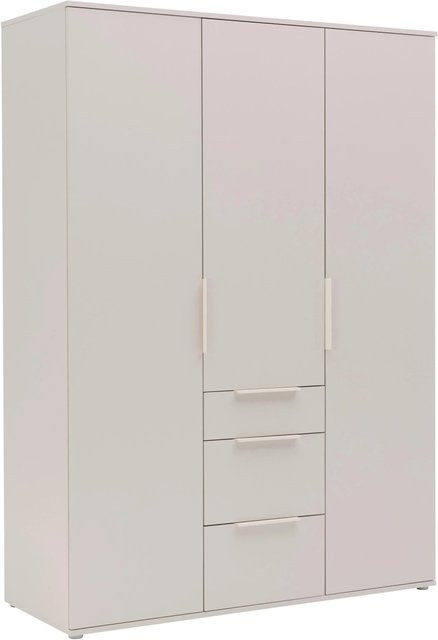 Mömax Drehtürenschrank Dune 5 in Kaschmirfarben mit integrierten Schubladen, B/T/H: 135 x 55 x 197 cm - Bild 1