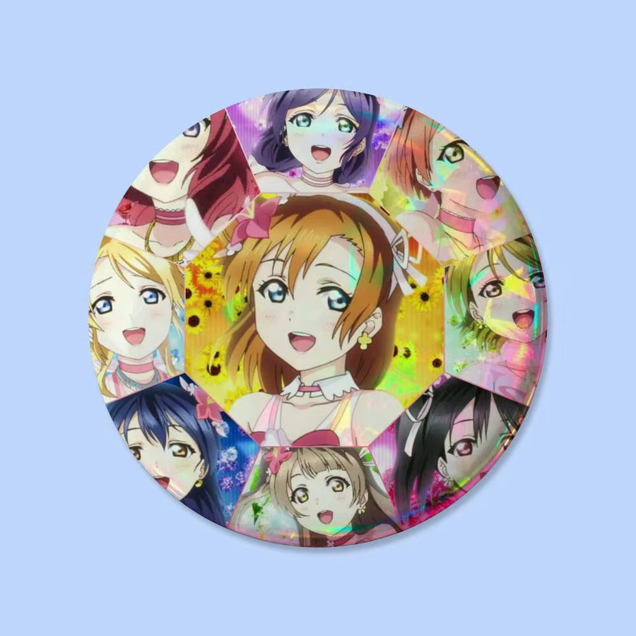 Bilibili Anstecknadel Brosche, Love Live Animierte Serie, Unisex - Bild 4