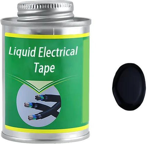 Aloisia Flüssiges Isolierband Schwarz 150ml zur Reparatur von Kabeln und elektrischen Drähten - Bild 1