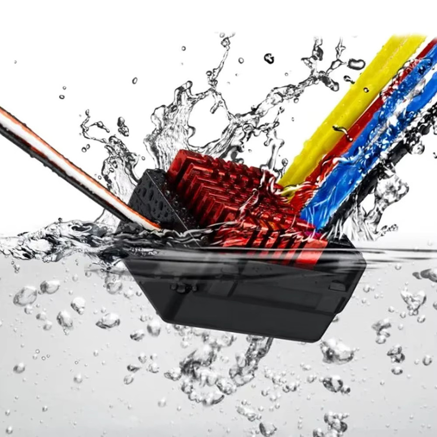 Hobbywing QuicRun WP880 Dual Brushed ESC-Geschwindigkeitsregler für 1/8 RC-Auto - Bild 2