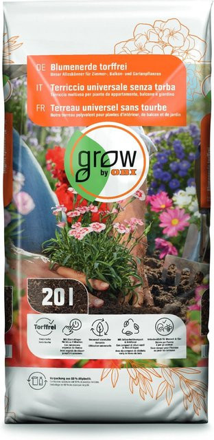 GROW by OBI Torffreie Blumenerde - Bild 1