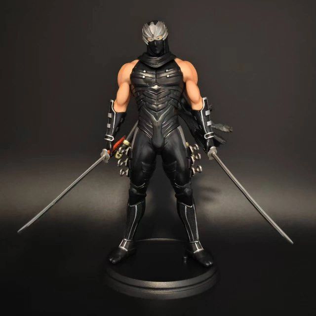 Bandai Ninja Gaiden Ryu Hayabusa Action Figure aus PVC in Schwarz, Höhe: 19 cm - Bild 1