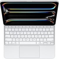 Apple Magic Keyboard für 13 Zoll iPad Pro (M4/M5), Tastatur mit Scissor-Mechanik, USB-C, Farbe: Weiß - Bild 1