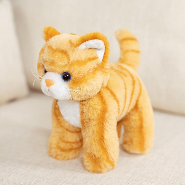 Binchi Fitness Katze Stofftier, orange, ab 0 Jahren - Bild 1