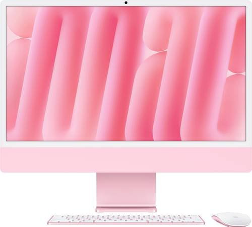 Apple iMac 24 Retina 4.5K (M4, 2024) All-in-One Computer, Pink, 16GB RAM, 512GB SSD, 10-Core CPU, 10-Core GPU - Bild 1
