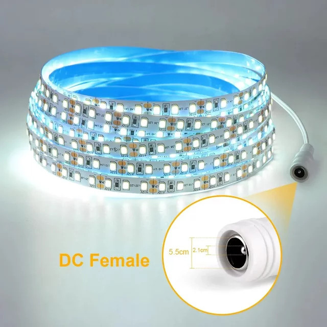 12V LED Streifen mit SMD 2835 Dioden und Doppel Schicht Kupfer PCB für deine Raumdekoration - Bild 1
