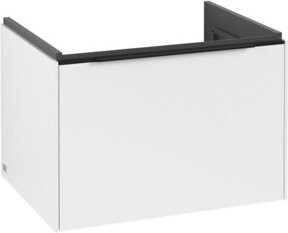 Villeroy & Boch Waschtischunterschrank Subway 3.0, Wandhängend, Weiß/Blau, B/T/H: 62,2 x 42,9 x 47,8 cm - Bild 1