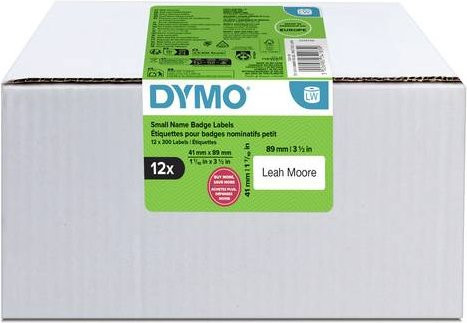 DYMO LabelWriter Etiketten Weiß, 12 Rollen, Multipurpose, FSC-Papier, Breite: 8,9 cm, Höhe: 4,1 cm - Bild 1
