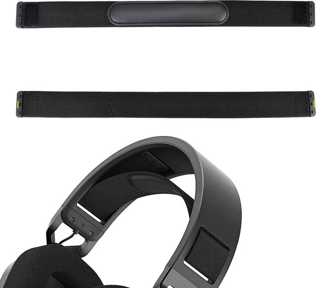 Ersatz-Kopfband für Corsair HS80 und HS80 RGB Kopfhörer in Schwarz - Bild 1