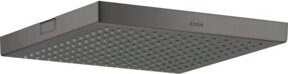Hansgrohe Axor Starck Kopfbrause Rain in Gunmetal, quadratisch, B/B/H: 24 x 24 x 2,4 cm - Bild 1