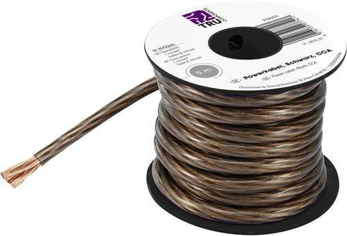 TRU Components Massekabel 1 x 6mm² Schwarz 5m - Bild 1