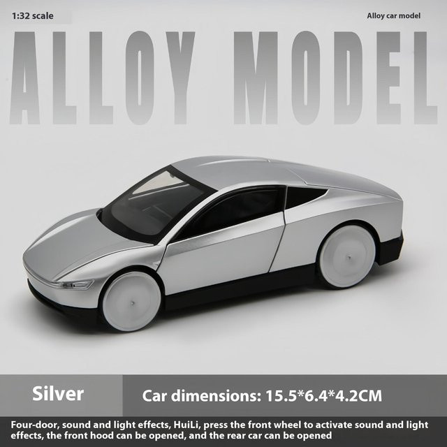 Linyi toy car, Legierungsmodellautos, 1:32, mit Licht und Sound, ab 14 Jahren - Bild 1