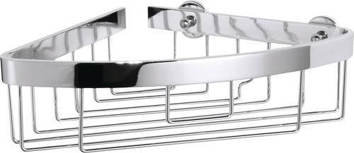 tesa ALUXX Badablage mit Klebstoff in Chrom glänzend silber - Bild 1