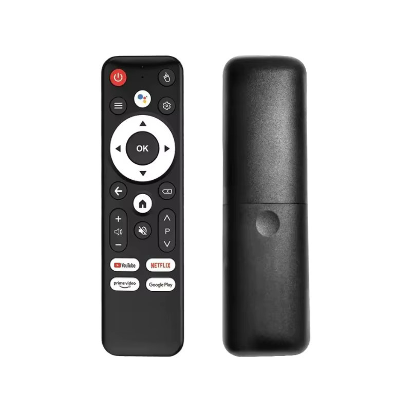 VIKEFON Bluetooth Sprachfernbedienung für Smart TV Boxen Mortal T1 Q1S R69 PLUS T1S T1X in Schwarz - Bild 3
