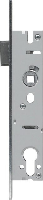 ABUS Rohrrahmentür-Einsteckschloss mit Profilzylinder in Silber, Dornmaß: 20 mm - Bild 1