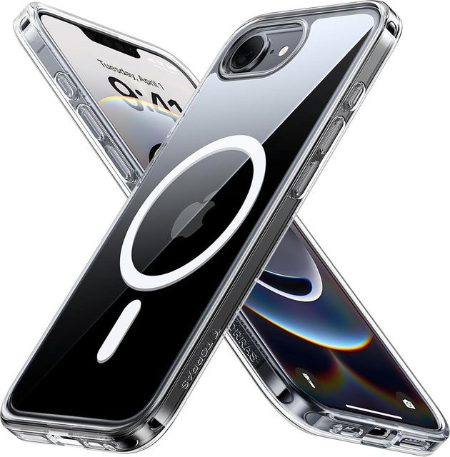 Torras Guardian MagSafe Schutzhülle für Apple iPhone 17e und iPhone 16e, Transparent - Bild 1