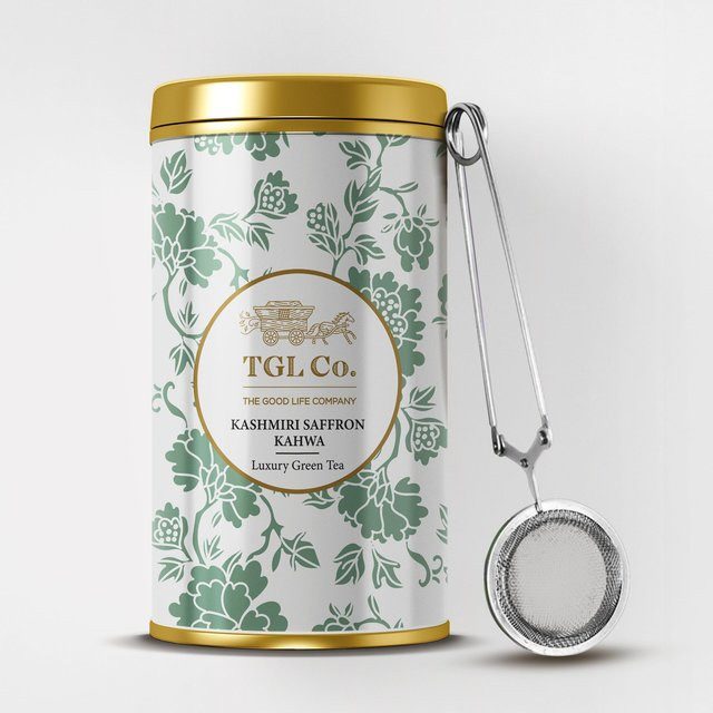 TGL Co. Kashmiri Kahwa Grüntee, 50g - Bild 1
