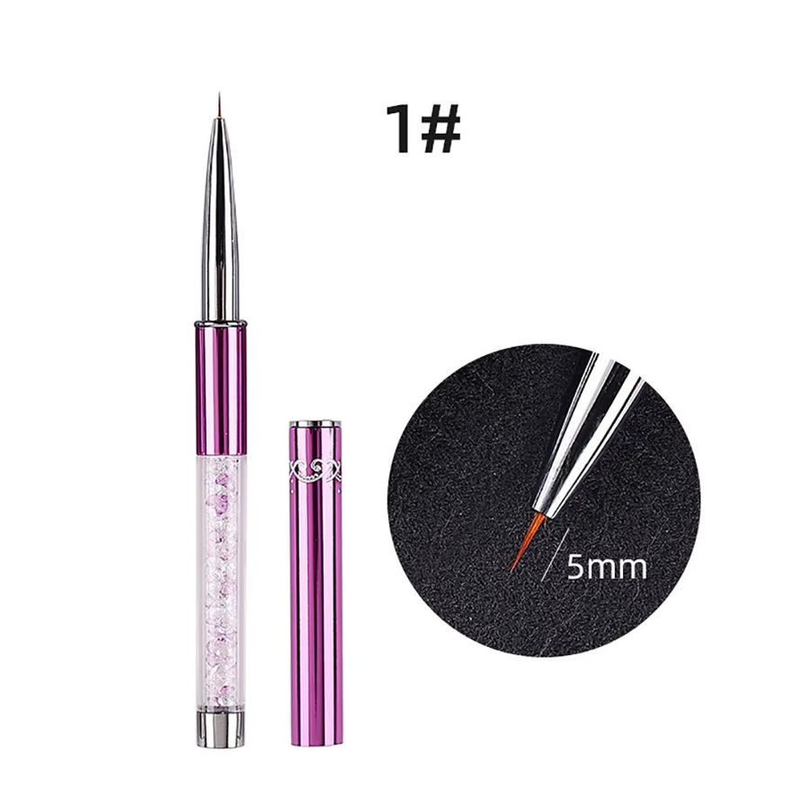 Rabtafx Nail Art Pinsel, Glänzend, Unisex - Bild 2