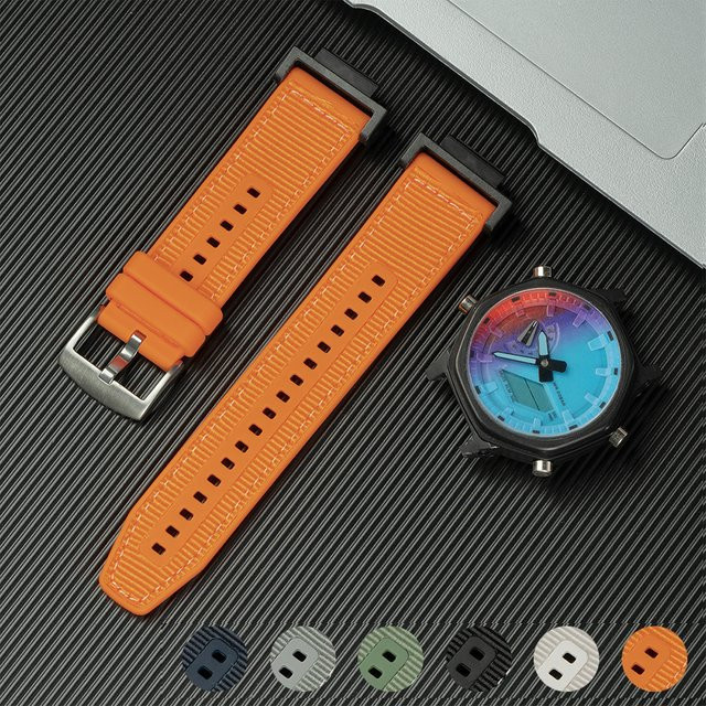 FancyWrist Uhrenarmband Silikon-Nylon - Bild 1