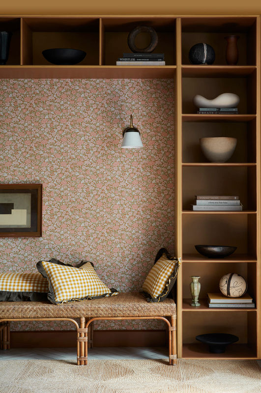 Little Greene Tapete Spring Flowers Bombolone in Mehrfarbig mit floralem und botanischem Design - Bild 2
