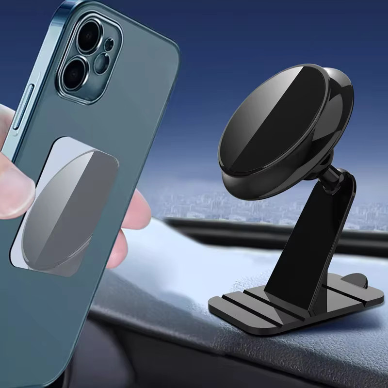 VIKEFON Magnetische Auto Handyhalterung mit 360 Grad Rotation für MagSafe iPhone, Schwarz - Bild 2