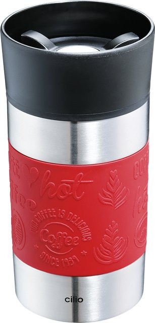 Isolierbecher cilio VIAGGIO in Rot, 0,27 l - Bild 1