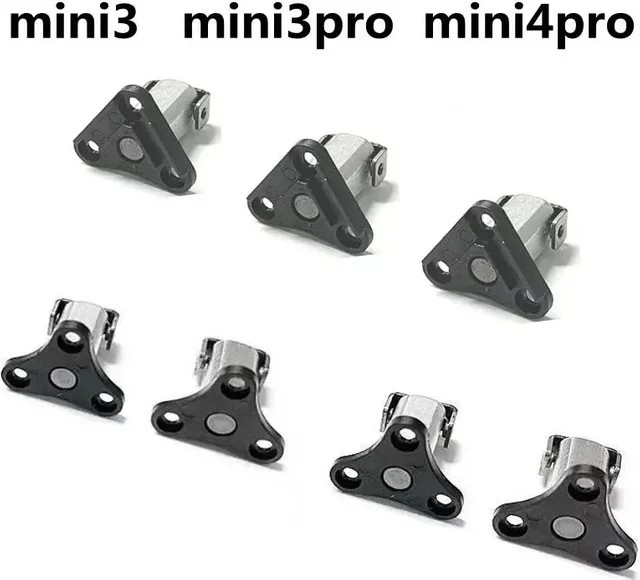 DJI Mini 3, Mini 3 Pro und Mini 4 Pro Ersatzteil: Verstärkte vordere Achse Motorarm Links oder Rechts in Schwarz - Bild 1