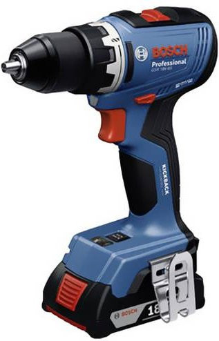 Bosch Professional Akku-Bohrschrauber GSR 18V-65 in Blau inklusive 2 x 4,0 Ah Akkus - Bild 2