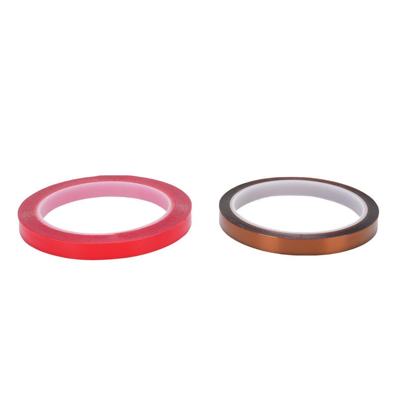 2 Rollen CosyHome Thermosublimations-Pressband aus Polyimid in Rot und Braun - Bild 2