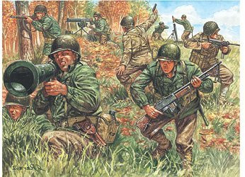 Italeri WWII American Infantry, Modell, 1:72 - Bild 1